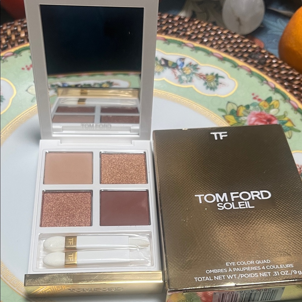 Tom Ford Soleil Eye Color Quad - Nude, Copper, (color bronze isle)